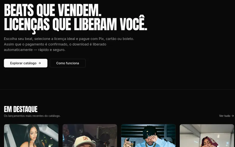 Prévia do projeto BEATS DO NT