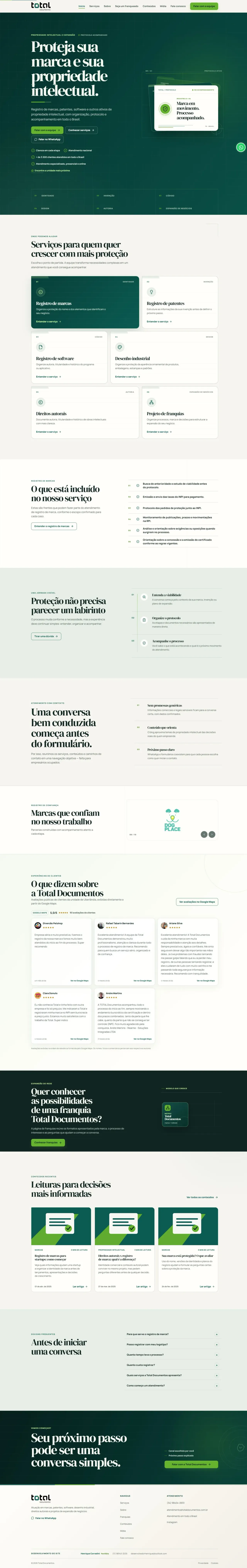 Screenshot do projeto Total Documentos